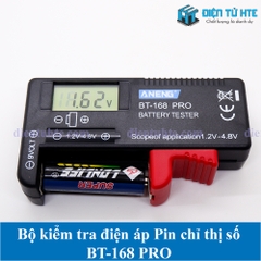 Máy kiểm tra điện áp Pin BT168 Pro