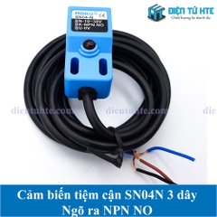 Dây cảm biến tiệm cận SN04N ngõ ra NPN NO 3 dây