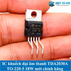 IC khuếch đại âm thanh TDA2030A TO-220-5 mới - OEM thay thế
