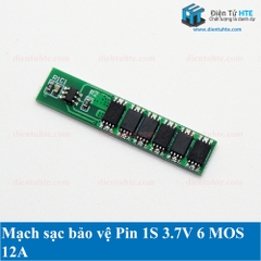 Mạch sạc Bảo vệ Pin 1S 3.7V 3.2V 12A