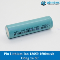 Pin Lithium Ion 18650 1500mAh xả 5C