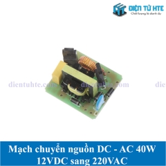 Mạch chuyển đổi nguồn DC-AC Inverter 12VDC sang 220VAC 40W