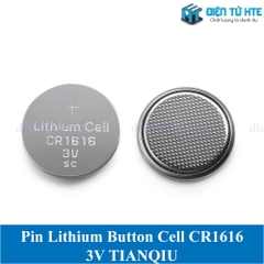 Pin Lithium Cell TIANQIU CR1616 1616 3V (Trong vỉ)