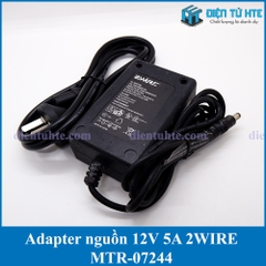 Adapter nguồn 12V 5A 2WIRE MTR-07244