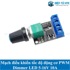 Mạch điều khiển tốc độ động cơ PWM - dimmer LED DC 5-16V 10A