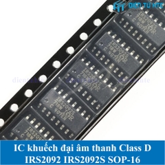 IC khuếch đại âm thanh Class D IRS2092 IRS2092S chân dán SOIC16N SOP-16