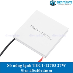 Sò nóng Lạnh TEC1-12703 30W 40x40mm