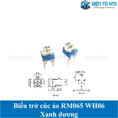 Biến trở cúc áo RM065 WH06-2 xanh dương