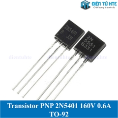 Transistor PNP 2N5401 150V 0.6A TO-92
