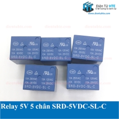 Relay 5V 10A 5 chân SRD-05VDC-SL-C