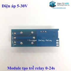 Mạch tạo trễ kích relay từ 0-24 giây XY-018