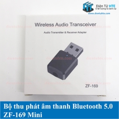 Bộ thu phát âm thanh Bluetooth 5.0 mini 2 trong 1 ZF-169