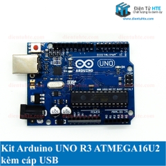 Kit Arduino UNO R3 chip giao tiếp ATMEGA16U2 kèm cáp USB