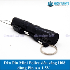 Đèn Pin mini siêu sáng H08 dùng Pin AA 1.5V