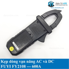 Kẹp dòng vạn năng điện tử AC và DC FUYI FY2108 600A