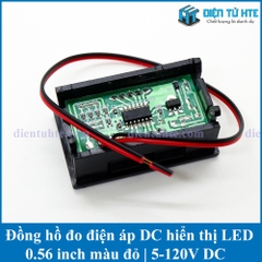 Volt kế 2 dây DC 5-30V hiển thị Led 0.56 inch