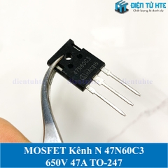 MOSFET kênh N công suất cao 47N60C3 SPW47N60C3 RDSon 0.07 ohm 650V 47A TO-247
