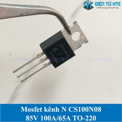 MOSFET kênh N 100N08 CS100N08 85V 100A/65A TO-220
