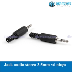 Jack audio đực 3.5mm stereo vỏ nhựa