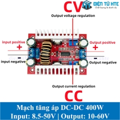 Mạch tăng áp DC-DC 400W Input 8.5-50V Output 10-60V