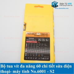 Bộ tua vít 60 in 1 sửa chữa đa năng No.6100-S2 cao cấp