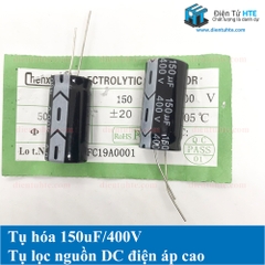 Tụ điện tụ hóa 150uF 400V 18x35mm