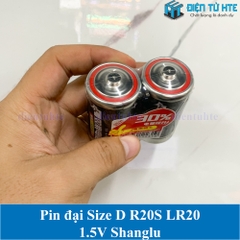 Pin đại Size D R20S LR20 1.5V shuanglu