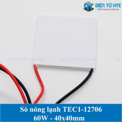 Sò nóng Lạnh TEC1-12706 60W 40x40mm