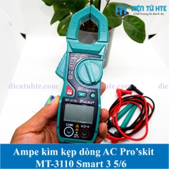 Ampe kìm Kẹp dòng điện tử AC Pro'skit MT-3110 3 5/6