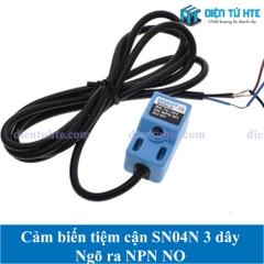 Dây cảm biến tiệm cận SN04N ngõ ra NPN NO 3 dây