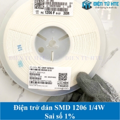 Điện trở dán SMD 1206 1/4W Sai số 1%