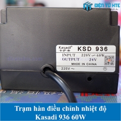 Máy hàn thiếc điều chỉnh nhiệt độ KASADI KSD 936 60W