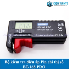 Máy kiểm tra điện áp Pin BT168 Pro