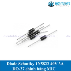 Diode Schottky 40V 3A 1N5822 Cắm DO-27 chính hãng MIC