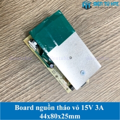 Board nguồn tháo vỏ 15V 3A 44x80x25mm loại tốt