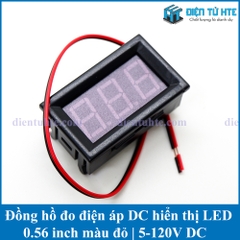 Volt kế 2 dây DC 5-30V hiển thị Led 0.56 inch