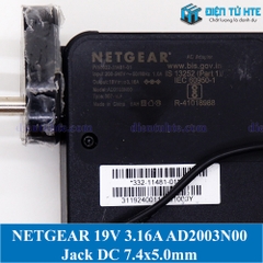 Adapter nguồn AC-DC NETGEAR 19V 3.16A AD2003N00 Jack DC 7.4x5.0mm