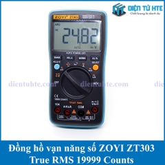 Đồng hồ vạn năng số ZOYI ZT303 True RMS 19999 Counts cao cấp