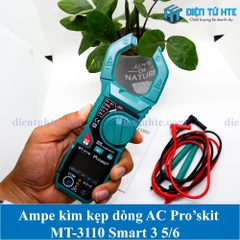 Ampe kìm Kẹp dòng điện tử AC Pro'skit MT-3110 3 5/6