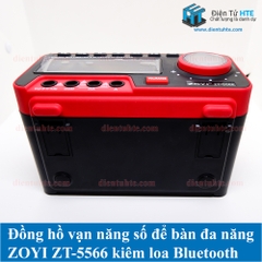 Đồng hồ vạn năng số để bàn kiêm loa Bluetooth ZOYI ZT-5566 19999 counts