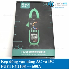 Kẹp dòng vạn năng điện tử AC và DC FUYI FY2108 600A