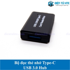 Bộ đọc thẻ nhớ TF SD Type-C - HUB USB 3.0 YC-432