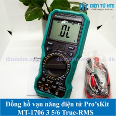 Đồng hồ vạn năng số Pro'sKit MT-1706 3-5/6 True RMS