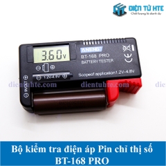 Máy kiểm tra điện áp Pin BT168 Pro