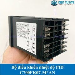 Bộ điều khiển nhiệt độ PID K type C700 Ngõ ra Relay Alarm C700FK07-M*AN kèm cảm biến