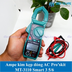 Ampe kìm Kẹp dòng điện tử AC Pro'skit MT-3110 3 5/6