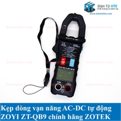 Kẹp dòng vạn năng AC-DC tự động ZOYI ZT-QB9 chính hãng