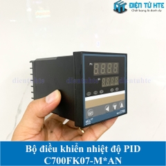 Bộ điều khiển nhiệt độ PID K type C700 Ngõ ra Relay Alarm C700FK07-M*AN kèm cảm biến