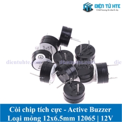 Còi chip tích cực Active Buzzer 12065 loại mỏng