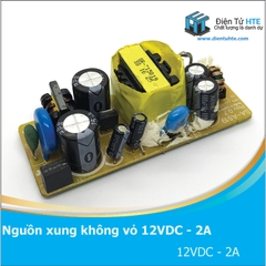 Nguồn xung không vỏ 12V 2A